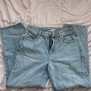 Garage Women's Straight Leg Jeans in Light Blue